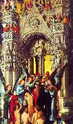 Hans Memling The Last Judgement Triptych oil painting on canvas